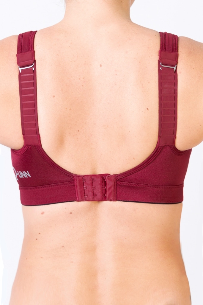 Pas set Cannes high impact sportbeha Deep Red. feel and look good!